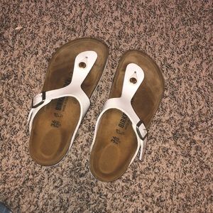 White birkenstocks